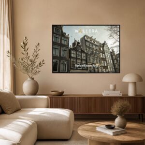 woonkamer paneel met baklijst